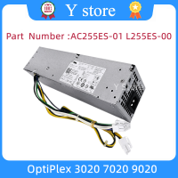 สำหรับ OptiPlex 3020 7020 9020 T7100 SFF แหล่งจ่ายไฟ AC255ES-01 L255ES-00 L255ES-01 F255ES-00 H255ES-01 8 4PIN