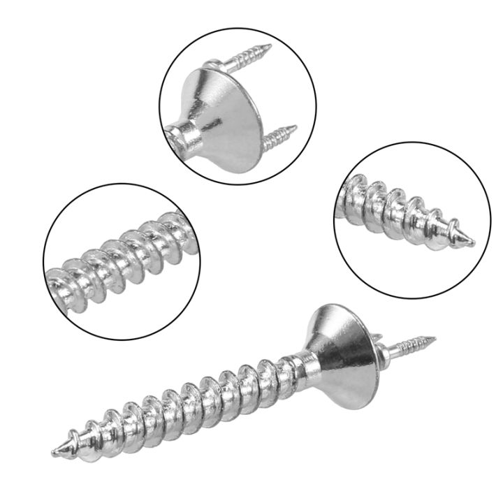50pcs-seamless-nails-double-headed-screw-solid-wood-baseboard-seamless-nails-foot-line-special-nails-security-screws