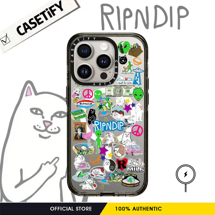 CASETiFY x RIPNDIP Case with Magsafe for iPhone 15 Pro Max / iPhone 14