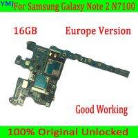 N7100 N7100 2023สินค้าใหม่ Frete Grátis Para Galaxy Note 2 N7100 Placa-Mãe 16Gb Para Nota 2 N7100เมนบอร์ดชิพ Com Completos 100% Desbloqueado ของแท้