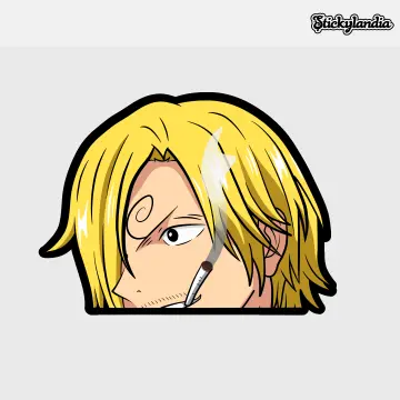 Sanji Logo Stickers for Sale