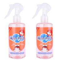 Sukina Petto Pet Deodorizing Spray 300ml. (2 units) สเปรย์หอมดับกลิ่นจาก สุนัข แมว สัตว์เลี้ยง 300มล. (2 ขวด)