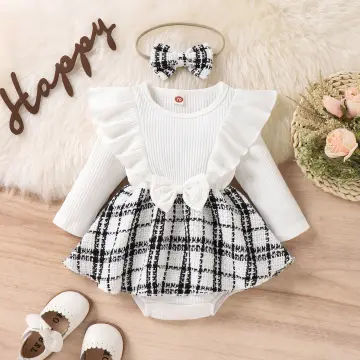 Newborn baby girl hot sale dress set