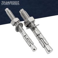 ☋☾ 1Pc Stainless Steel Expansion Screw Elevator Explosion Bolt Internal Expansion Concrete Anchor Bolt M6M8M10M12 Hardware Supplies