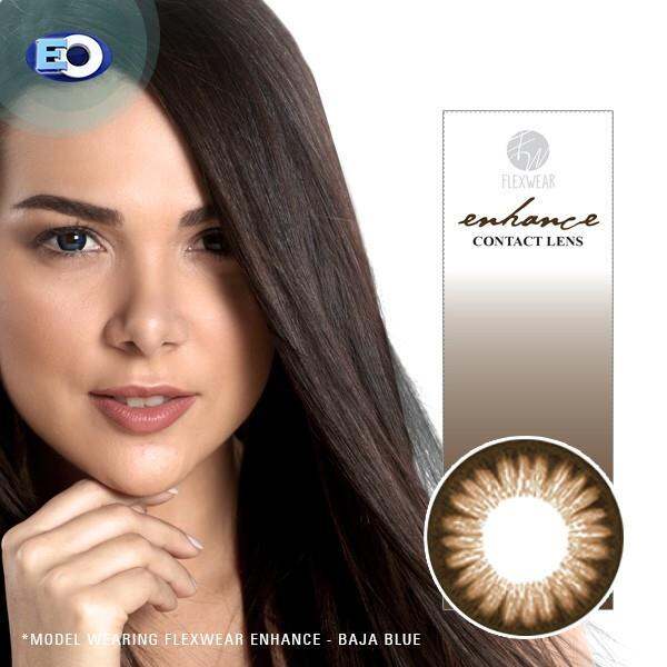 Eo Flexwear Enhance Colored Graded Contact Lens Toast Brown Good For 6 Months Lazada Ph 6327