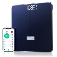 Anyloop Smart Scale for Body Weight and Fat Percentage, Digital Bathroom Scales for Weight, Accurate Weighing Scale for BMI Muscle Body Fat, 14 Body Composition Monitor, Large LED Display, 400lb