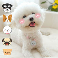 Dog Collar Charm Id Tag with Diffrernt Dog Types Free Engraving Personalized Necklace Name Anti-Lost Tag Puppy Accessories