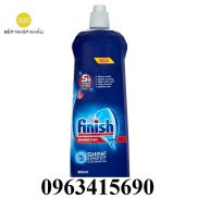 Nước làm bóng và khô chén đĩa Finish Dishwasher Shine & Dry Regular 800ml