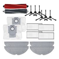 Parts Accessories Set For S8 Pro Ultra Robot Vacuum Cleaner Main Side Brush Hepa Filter Mop Cloth Dust Bags