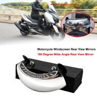 For YAMAHA XMAX 125 XMAX 250 XMAX 300 XMAX 400 Motorcycle Windscreen 180 Degree Blind Spot Mirror Wide Angle Rear View Mirror