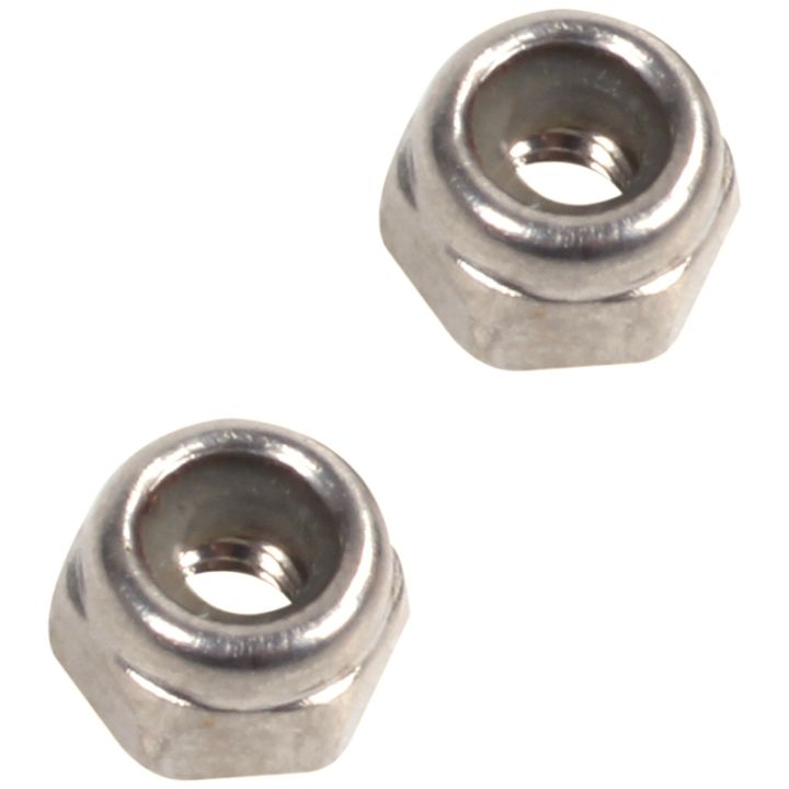 50pcs-m2-zinc-plated-self-locking-nylon-insert-hex-lock-nuts