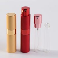 1Pc 8ml Perfume Spray Bottle Mini Portable Refillable Aluminum Atomizer Bottle Container Perfume Refill Travel Cosmetic Tool Travel Size Bottles Conta