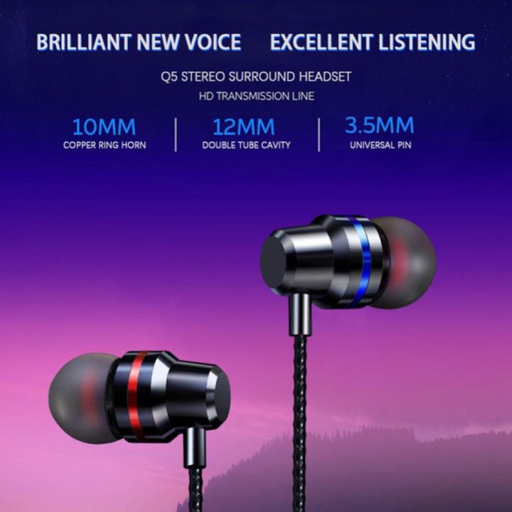 หูฟังมีสายพร้อมไมโครโฟน-type-c-สำหรับ-iphone-13-huawei-xiaomi-เบสสเตอริโอ-samsung-หูฟังอินเอียร์หูฟังตัดเสียงรบกวน