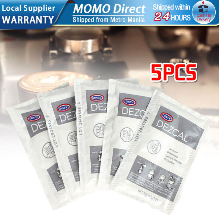 5packs*28g Urnex Dezcal Descaler Espresso Coffee Machine Descaling