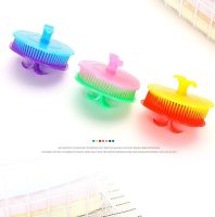 2PCS Shampoo Brush Hair Scalp Massager Soft Silicone Scalp Care Brush Perfect for Men Women Kids and Pets