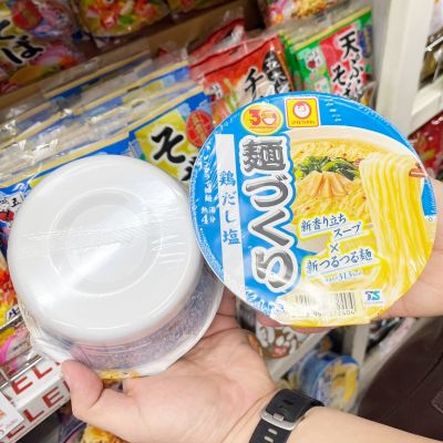❤️พร้อมส่ง❤️   Toyo  Suisan  Maruchan Noodle Chicken Salt 87g. บะหมี่กึ่งสำเร็จรูป รสซุปไก่เค็ม 🇯🇵 Made in Japan 🇯🇵    บะหมี่กึ่งสำเร็จรูป รสซุปไก่ 🔥🔥🔥