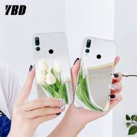 เคสโทรศัพท์ YBD สำหรับ Huawei Y6 2019 Y9 Prime 2019 Y8P Y9S กระจกเงาโต๊ะเครื่องแป้งพร้อมการป้องกันสี่มุมตก