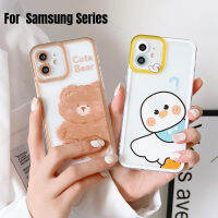 เคสTPUใส ใส่การ์ดการ์ตูน หมีน้อย ตุ๊กตาหิมะ น่ารักSamsung Galaxy S23 S22 S21 Plus A14 A34 A54 A13 A23 A33 A53 A73 A11 A31 A51 A71 A02 A03 A04 A10S A20S A30S A50S A21S A03S A04s Note 20 Ultra S20 fe