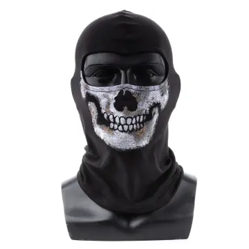 Skeleton Scary Mask MW2 Call of Duty Mask Ghost Mask Unisex Cod Halloween Mask