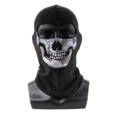 Cheap Game Call of Duty MW2 Unisex Horror Ghost Skull Cosplay Mask