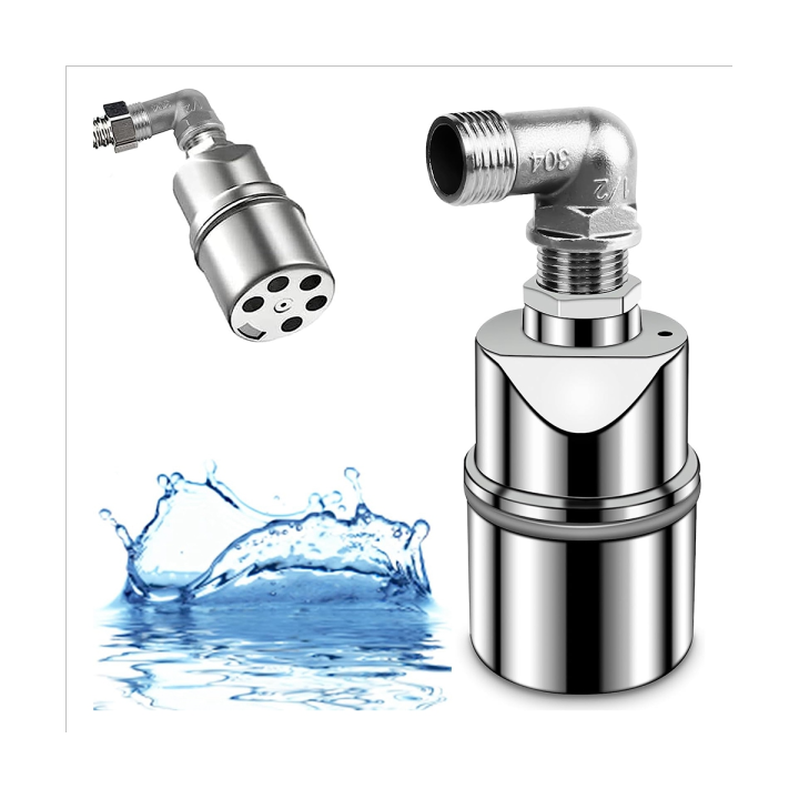 1 PCS Stainless Steel Water Level Control Float Valve for Tank 3/4 Inch
