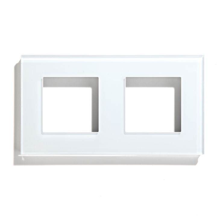 bseed-mvava-diy-uk-eu-standard-tv-satellite-usb-socket-button-switch-with-crystal-glass-frame-panel-white-home-improvement