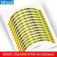 MAVIC DEEMAX MTB rim wheel stickers Mountain bike wheel set decals non-reflective for two wheels sticke