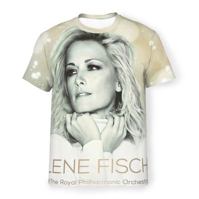 Meme Helene Fischer Weihnachten สไตล์โพลีเอสเตอร์ TShirt สบายสร้างสรรค์สิ่งเสื้อยืดบาง