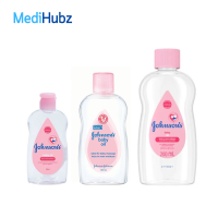 Johnson Johnson’s Baby Oil จอห์นสัน เบบี้ออย ขนาด 50 ML (08675) / 125 ML (11202) / 200 ML (13198)