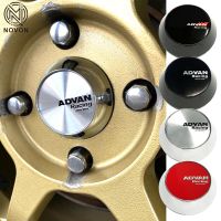 Style 1pc 60mm/64mm/65mm/68mm/69mm ADVAN Center Cap ADVAN Racing  BLACK RED SILVER LOGO Car Modified Wheel Center Cover Rim Hub Cap Center Cap for Advan Wheel