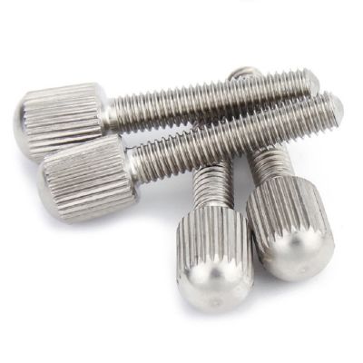 (JIE YUAN)10PCS M1.6 M2 M2.5M3 M4 M5 M6 GB836สแตนเลส Knurled สกรูขนาดเล็กหัว Thumb สกรูมือกระชับม่านล็อคสกรู