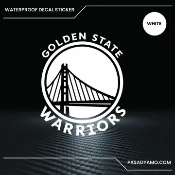 Golden State Warriors Decal, Warriors Outdoor Sticker, Warriors Car  Sticker, Laminated Waterproof, NBA Finals 2022
