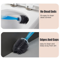 ONEUP Silicone Toilet Brush Long Handle Wall-Mounted Cleaning Brush Refill Liquid Bathroom Cleaning Tool Bathroom Accessories