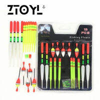 ZTOYL Lot 15pcs ตกปลาล่อลอย bobber SLIP Drift หลอดตัวบ่งชี้อุปกรณ์เสริมกีฬา