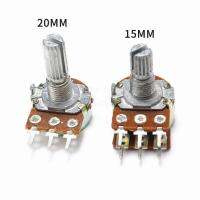 Double row needle potentiometer,WH148/B1K/B2K/B5K/B10K/B20K/B50K/B100K/B250K/500K/B1M,Handle 20 mm high