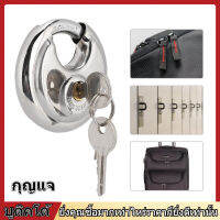 【Sale】【ราคาถูกสุด】Padlock for Cabinet (คลังสินค้าพร้อม) เหล็กสแตนเลสกลมรูปร่างกุญแจสายยูสำหรับที่เก็บของกลางแจ้งรั้วอุปกรณ์ล็อคตู้