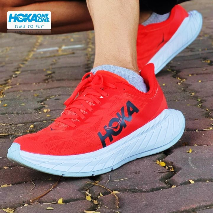 hoka-one-one-carbon-x-2-สมูธลื่นไหล-นุ่มและเบาขึ้น-สินค้ามีจำนวนจำกัด-ของแท้-100-ป้ายไทย-ราคาถูกสุด