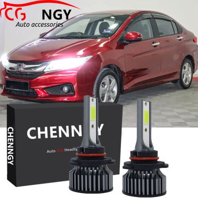 ชุดหลอดไฟหน้าฮาโลเจน LED 6000K 2016 6000K แบบเปลี่ยน สําหรับ Honda City T9A 2014-2015-2021 รับประกัน 10 เดือน