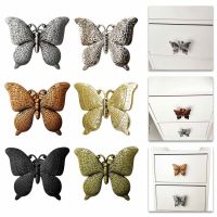 ♘ Drawer Handle Knobs Butterfly Shape Furniture Door Handle Wardrobe Cabinets Knobs Furniture Hardware Cupboard Door Pulls