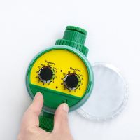 Double Dial Code Dry Battery Motor Valve Water Timer Automatic Garden Watering System Water Drip Irrigation System