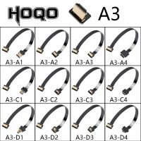 A3 series Super short fpc ffc HD cord ultra thin flat fpv HD-Compatible Cable flexible mini hd to micro hd ribbon wire 10cm Wires  Leads Adapters