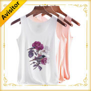 Avisitor Thời trang ngoài trời của phụ nữ cổ tròn không tay Áo vest nữ