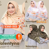 Hijab Square Umama Valentino Motive 110X110 Premium Pattern Veil Women