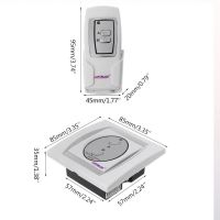 ✳✓ Wireless Digital 2 - channel White Light Lamp Remote Control Switch Power