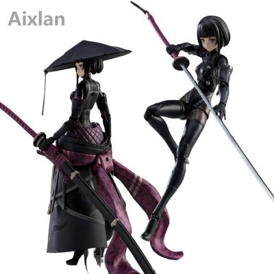 ZZOOI 15cm Figma #549 FALSLANDER RONIN Anime Figure Falslander Ronin Action Figure SAMURAI Figurine Collectible Model Doll Toys Gifts