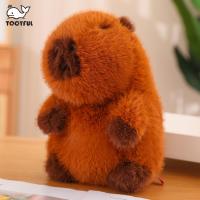 TOOYFUL ตุ๊กตากำมะหยี่ Capybara Capybara Boneka Mainan นิ่มลายการ์ตูนของเล่นตุ๊กตาหนานุ่ม Capybara สำหรับวัยหนุ่มสาว Kado Ulang Tahun