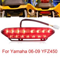 ATV 12V LED Rear Taillight For Yamaha Raptor 700R 700 R YFZ450R YFZ450X YFZ 450R 450X 450 Running Brake Tail Lights Lamp