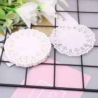 100Pcs Lace Coaster Placemat Cushion Mug Holder Tea Cup Pad Mat Wedding Party