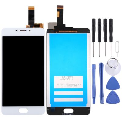 หน้าจอ LCD TFT Sunsky สำหรับ Meizu M6 / M711Q / M711C / M711M พร้อม Digitizer ประกอบเต็มตัวเครื่อง (สีขาว)