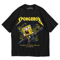 Rollingstout Tshirt -For-Spongebob Metal | Kaos Band | BAJU MUSIK METAL ROCK